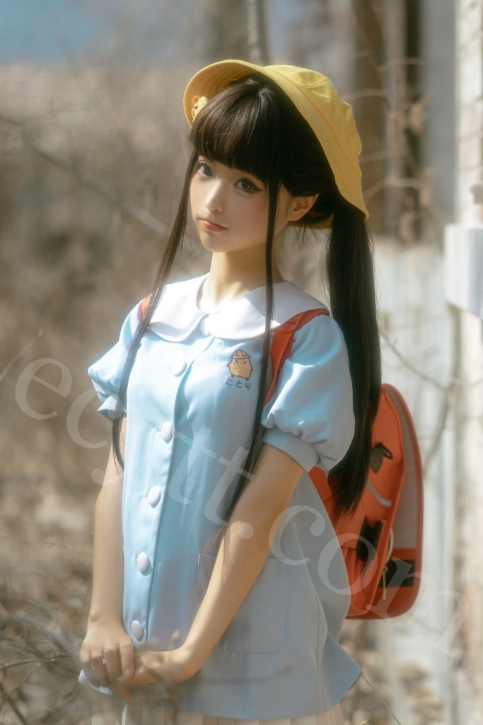 蠢沫沫 NO.154 小黄帽 绅士版 写真原图