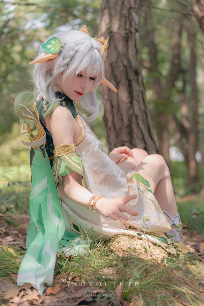 黏黏团子兔 咬一口兔娘ovo 万年萝莉纳西妲&0.2s