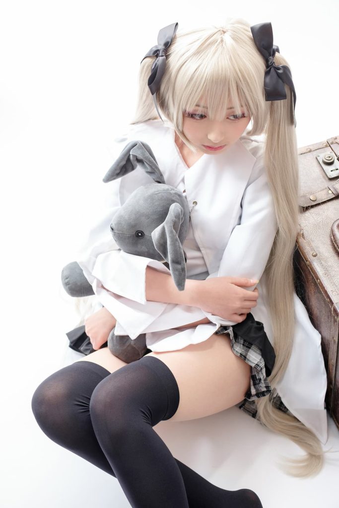 图片[2]-森萝财团 SSR系列 | 白丝黑丝JK女仆COS写真合集