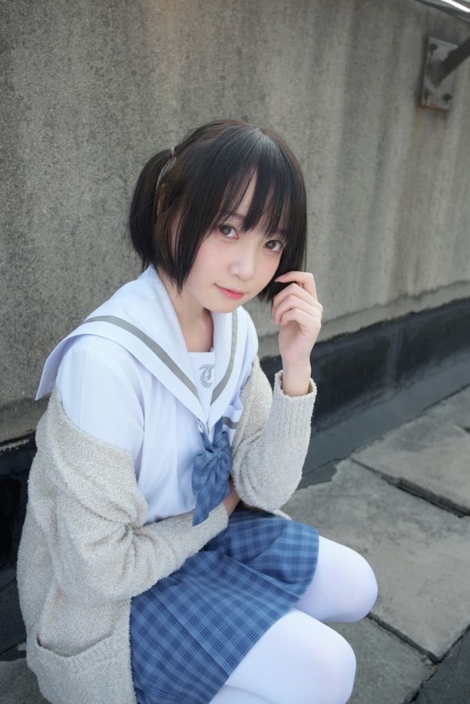 图片[6]-森萝财团 SSR系列 | 白丝黑丝JK女仆COS写真合集