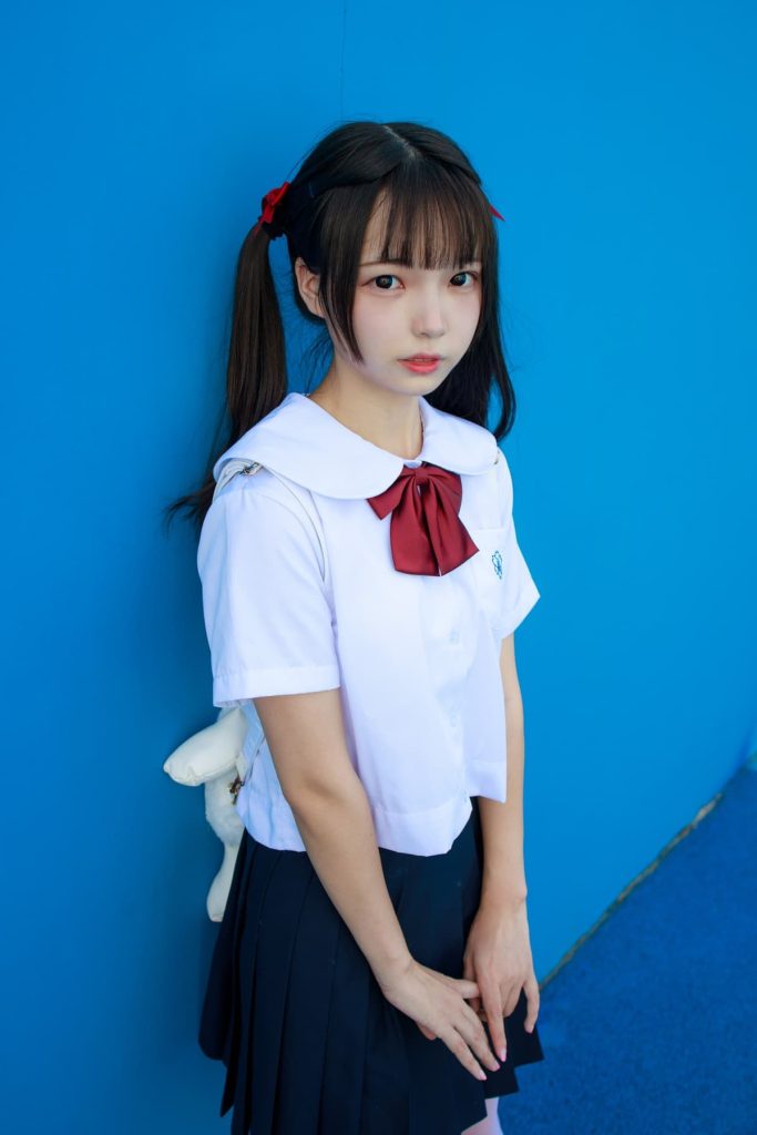 图片[1]-森萝财团 JKFUN系列 | JK制服 白丝黑丝 视频图集合辑