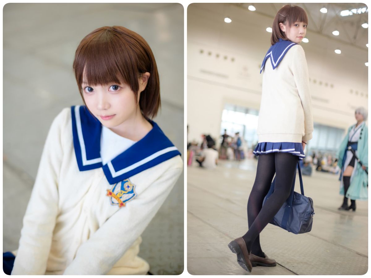 森萝财团 FREE系列写真 | JK制服 白丝黑丝 美腿合集