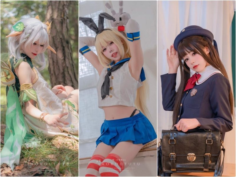 咬一口兔娘(Yiko湿润兔) Cosplay写真 宅舞合集|252 套高清原图