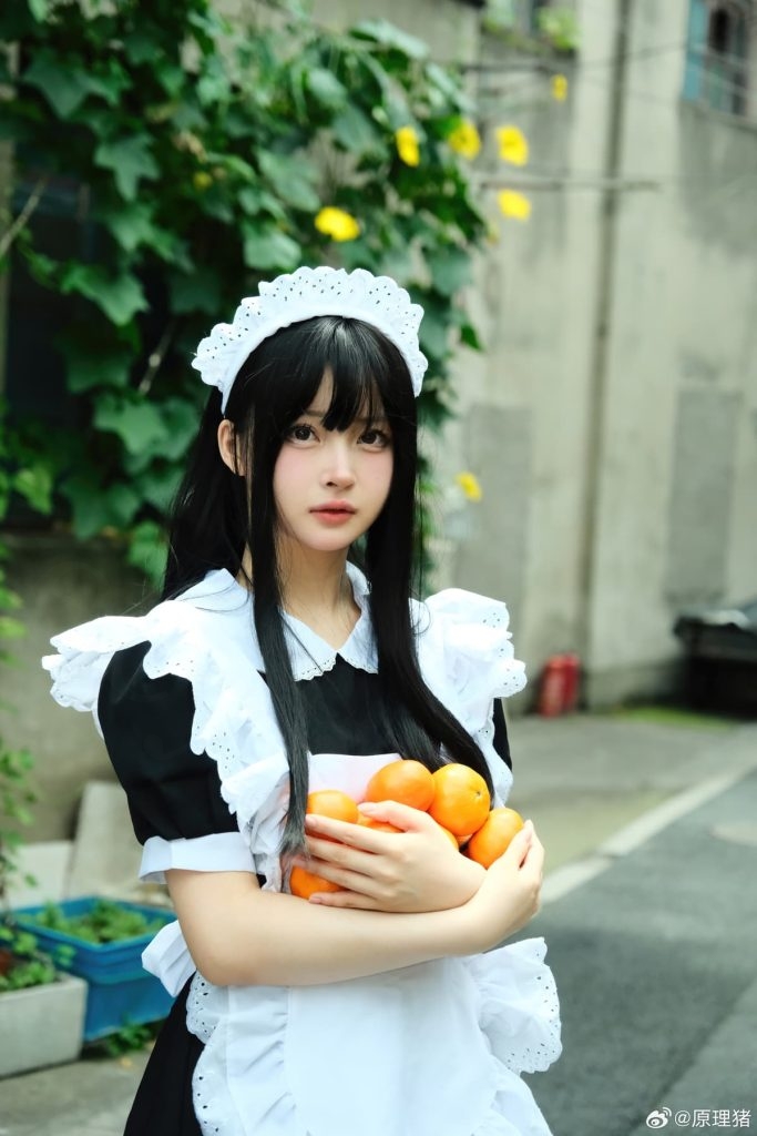 白莉爱吃巧克力 NO.020 原理猪 深巷女仆 写真原图