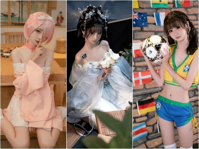 花音栗子 & 金鱼kinngyo Cosplay 写真合集|全 34 套高清图集