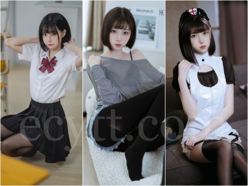 许岚 LAN Cosplay 写真合集|36 套高清图集全整理・制服系与纯欲风作品汇总